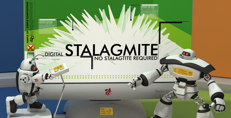 [Image] Digital Stalagmite